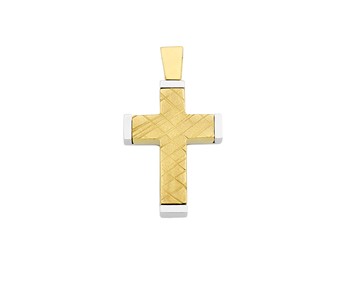 Gold cross in 14Κ
										