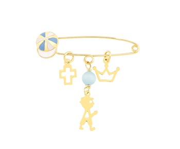 Gold birth gift in 14K
					