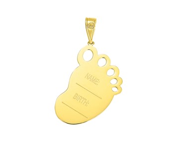 Gold newborn gift in K14
										