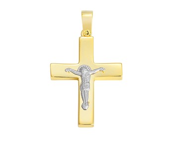 Gold cross in K14
										