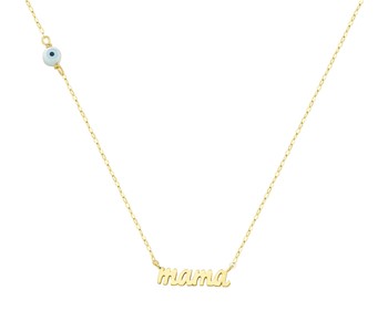 Gold fashion necklace in 14K
										