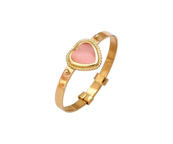 Gold ring for girl 14K
					