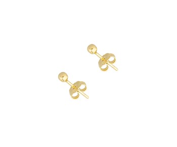 Gold earrings in 14K
										