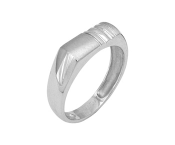 Gold mens ring in 14K
					