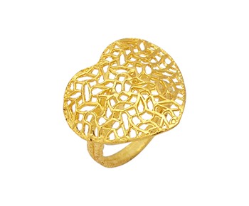 Gold fashion ring in 14K
										