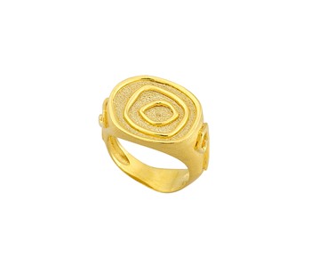 Gold handmade ring 14K
										