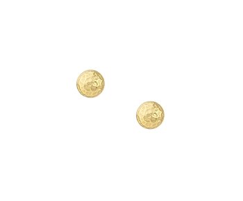 Gold earrings in 14K