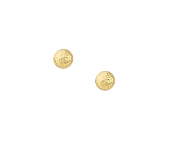 Gold earrings in 14K