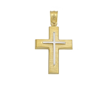 Gold cross in 14K