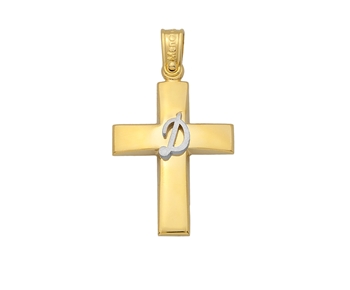 Gold cross in 14K