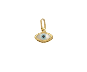 Gold fashion pendant in 14k