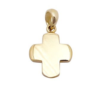 Gold cross in K14