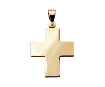 Gold cross in K14