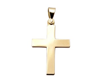 Gold cross in K14