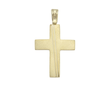 Gold cross in 14K