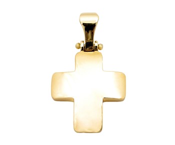 Gold cross in K14