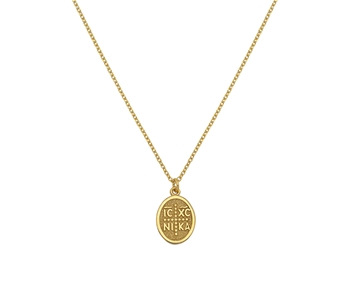 Gold fashion necklace in 14K 