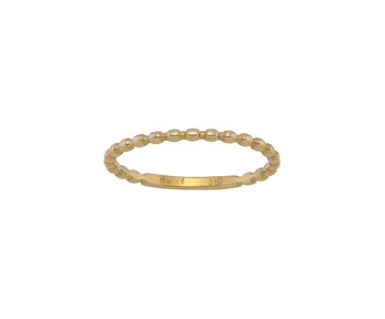 Gold fashion ring in 14K 