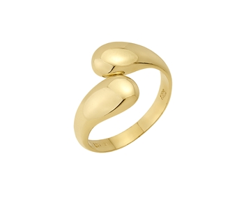 Gold fashion ring in 14K 