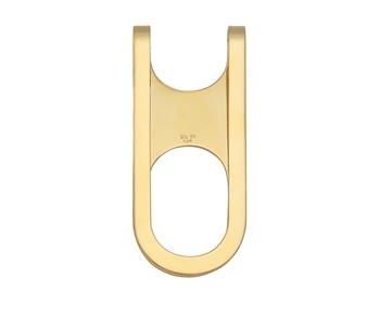 Gold money clip in 14K 