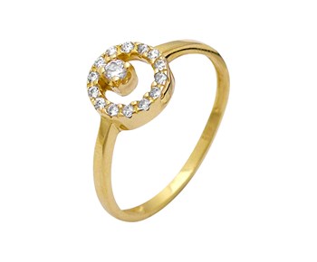 New style gold glamorous ring in K14
					New style gold glamorous ring in K14
					