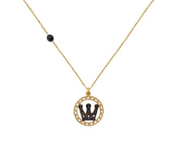 Gold luxury necklace in K14
										