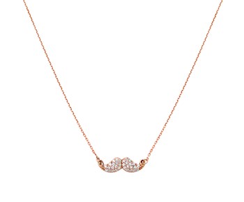 Gold fancy necklace in K14
										