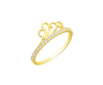 New style gold glamorous ring in K14
					