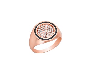 New style gold glamorous ring in K14
					