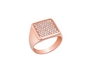 New style gold glamorous ring in K14
										